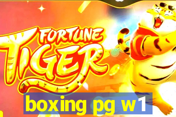 boxing pg w1